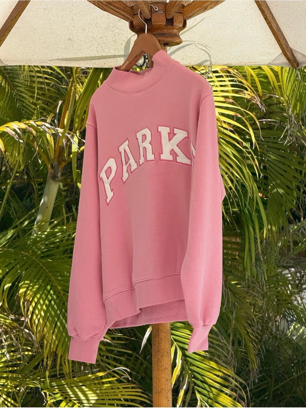 PARKE Summerland Mockneck in Conch XXL - Picture 5 of 7